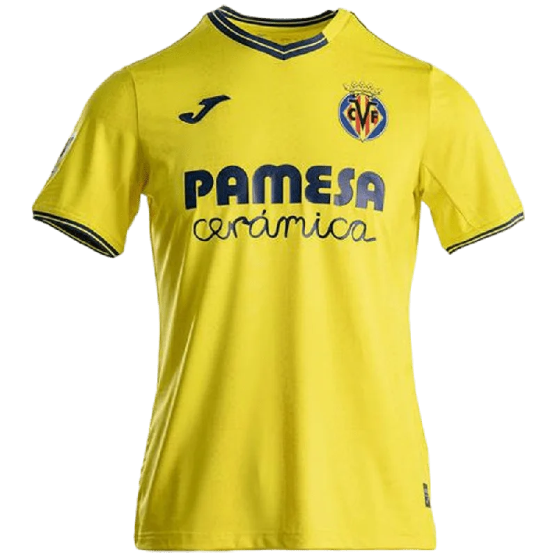 Soccer Jerseys with Soft, Comfortable Neckline for Relaxed Fit-Villareal 24/25 Home Jersey (AI10601B0201)