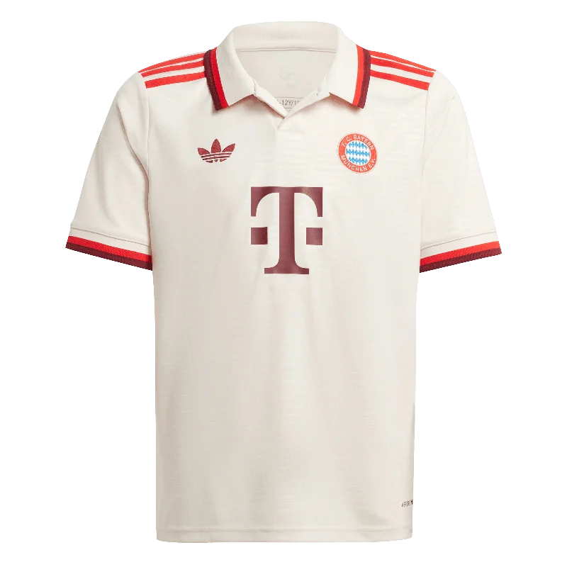 Soccer Jerseys with Zippered Neck for Versatility-FC Bayern 24/25 Third Youth Jersey (IT2259)