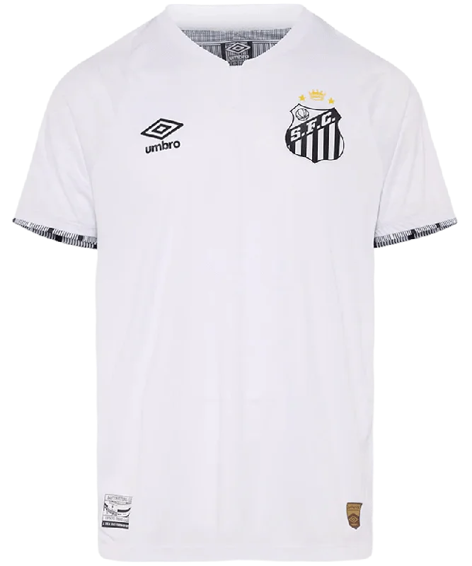 Lightweight Soccer Jerseys for Comfort and Speed-Santos FC 24/25 Home Jersey (1228416SANTOS)