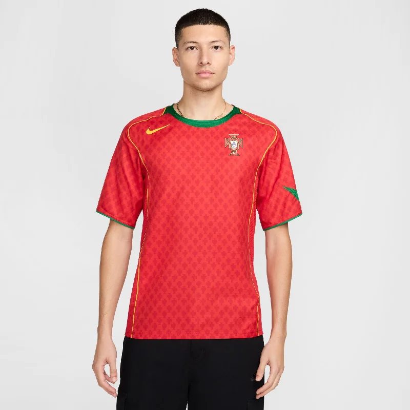 Soccer Jerseys with Durable Fabric for High-Performance Play-Portugal 2004 Reissue Home Jersey