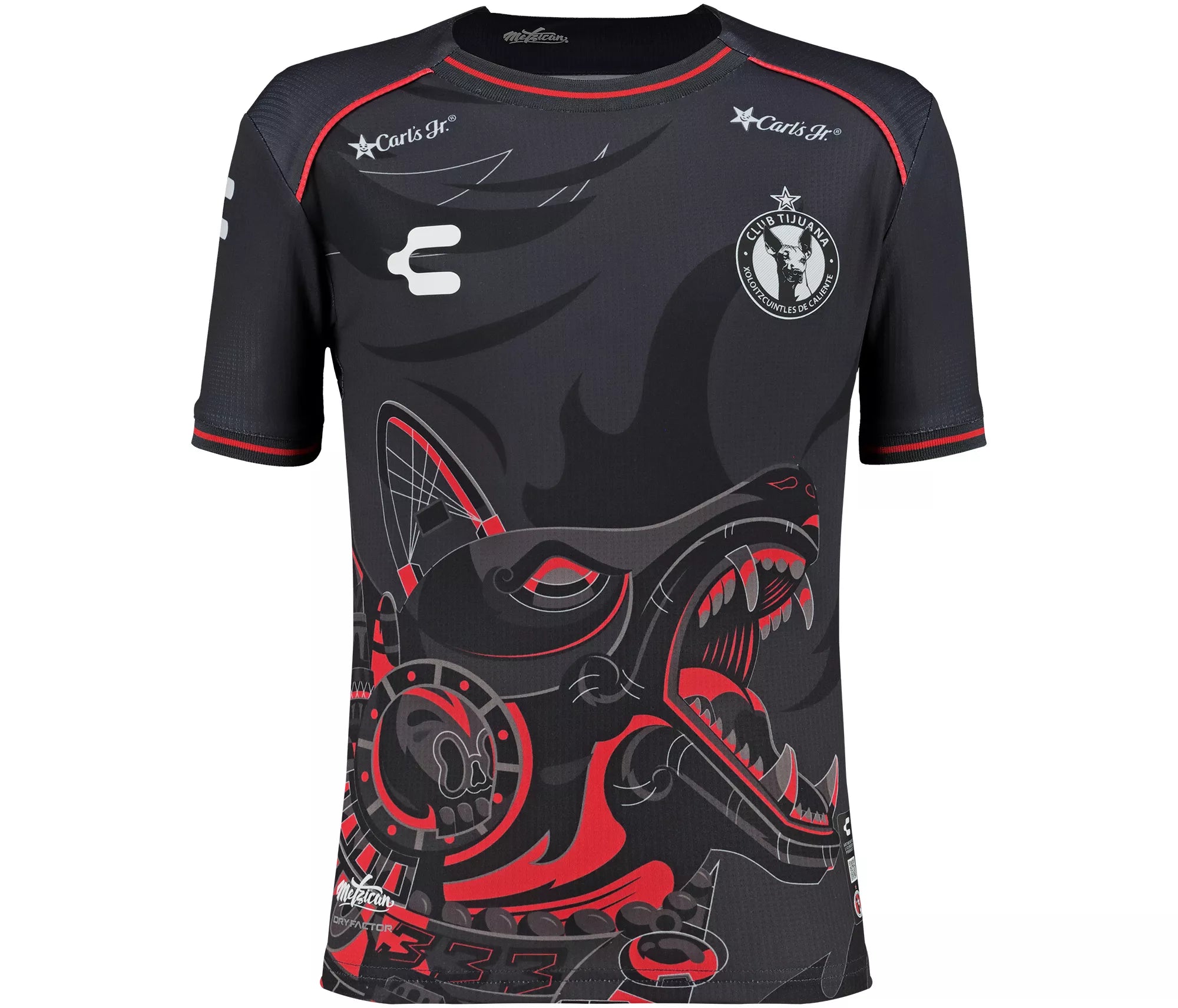 Soccer Jerseys with Comfortable, Moisture-Wicking Lining-Youth Club Tijuana Xolos 2024/25 Third Jersey