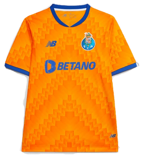 Soccer Jerseys with Soft Collar for Comfort-FC Porto 24/25 Away Jersey (MT230308)