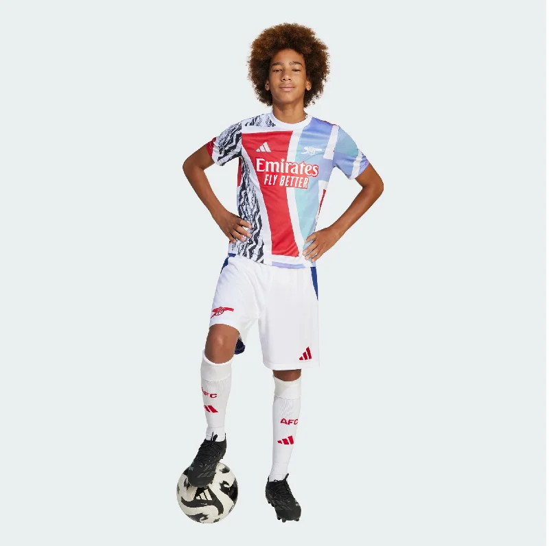 Soccer Jerseys with Double-Stitched Seams for Durability-Youth Arsenal 2024/25 Pre-Match Jersey