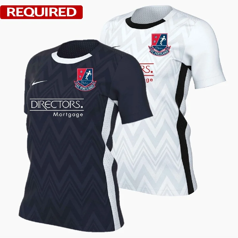 Soccer Jerseys with Soft Interior Lining for Comfort Against Skin-FC Portland Match Jersey [Women's]