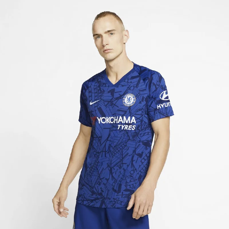 Soccer Jerseys with Stretch-Fit Design for Flexible Play-Nike Chelsea FC 2019/20 Stadium Home Soccer Jersey