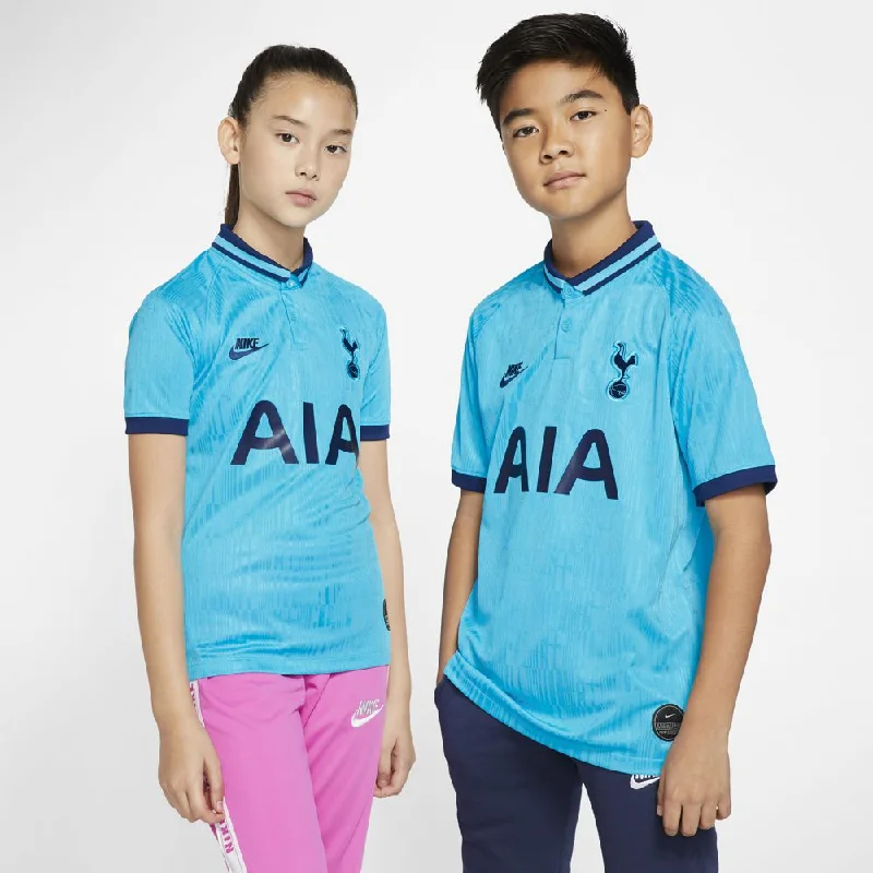 Soccer Jerseys with All-Over Stretch for Easy Movement-Nike Tottenham Hotspur 2019/20 Stadium Third Big Kids' Soccer Jersey