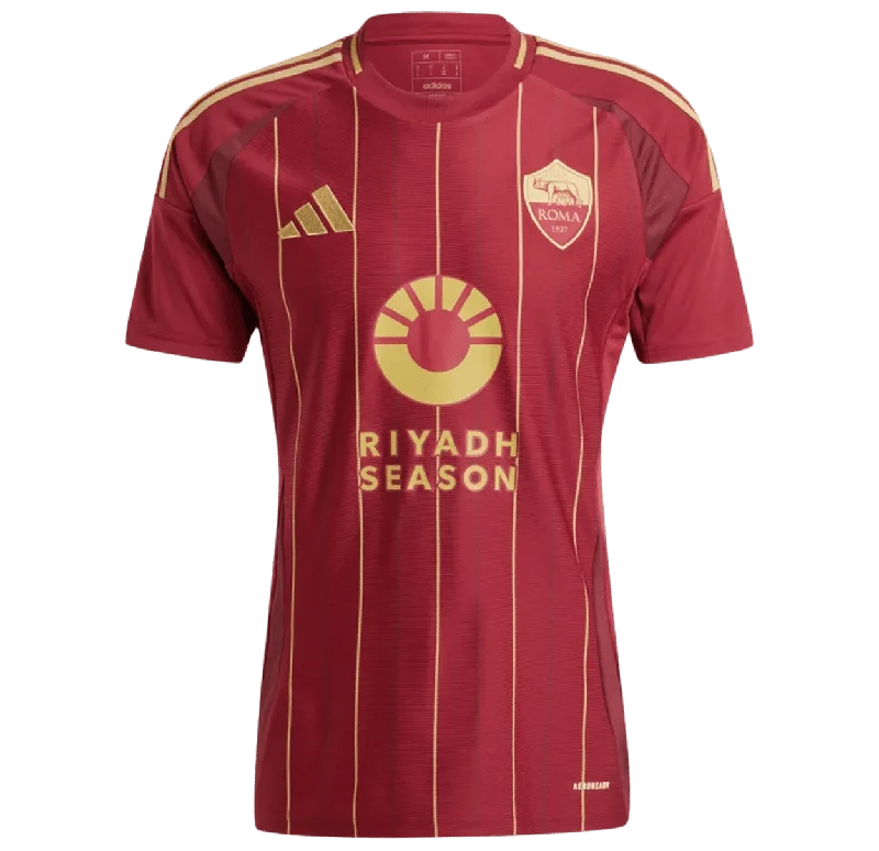 Soccer Jerseys with Sleeveless Design for Warm Weather-AS Roma 24/25 Home Jersey (IT6058)