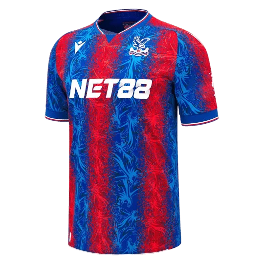 Soccer Jerseys with Full-Length Sleeves for Full Coverage-Crystal Palace 24/25 Home Jersey (600013000001)