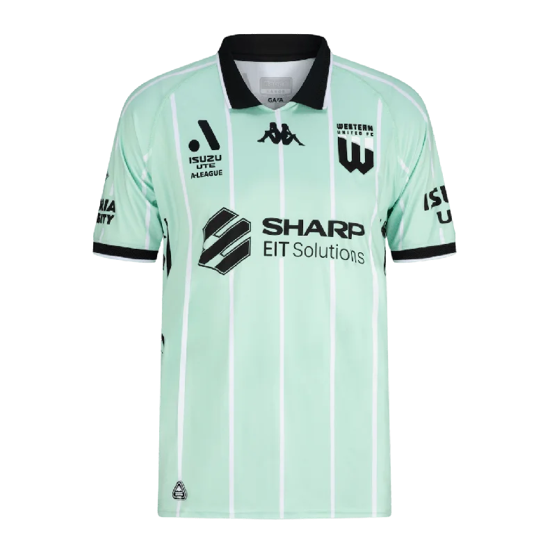 Soccer Jerseys with Elastic Waistband for Secure Fit-Western United 24/25 Away Jersey (351Y8GW)