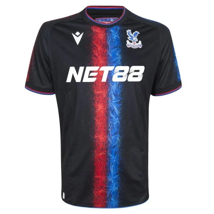 Soccer Jerseys with Ribbed Collar for Secure Fit-Crystal Palace 24/25 Third Jersey (600013020001)