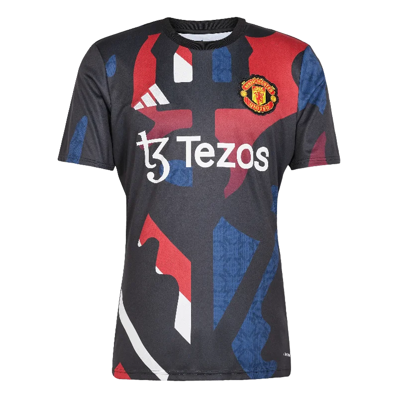 Soccer Jerseys with Contrast Stitching for Bold Design-Manchester United 24/25 Pre-Match Jersey (JD7147)