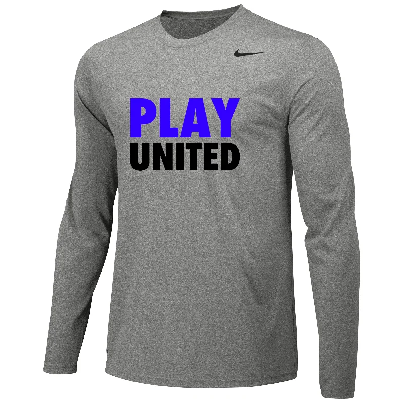 Soccer Jerseys with Soft Lining for Comfort During Play-United PDX 'Play United' L/S Dri-Fit [Men's]