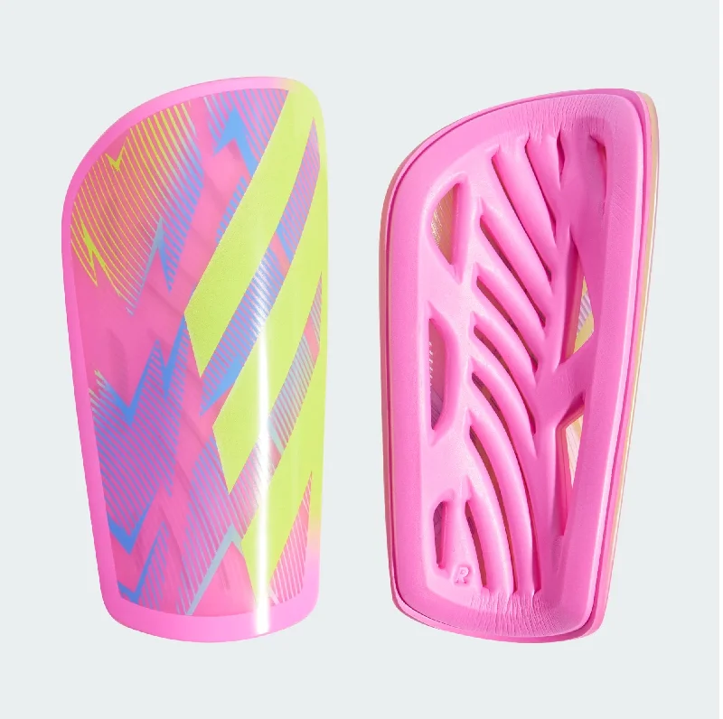 Soccer Jerseys with Full-Button Closure for Traditional Style-Tiro Shin Guard League [Lucid Lemon/Blue/Fuchsia]