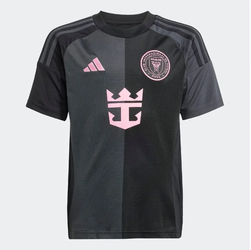 Soccer Jerseys with Heat-Pressed Numbers and Logos for Durability-Youth Inter Miami 2025/26 Away Jersey