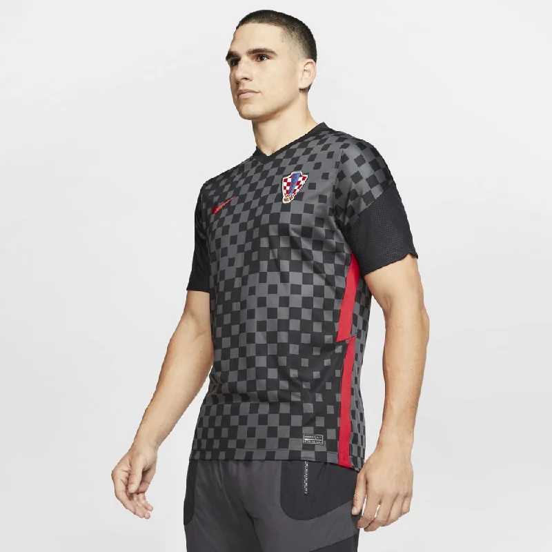 Soccer Jerseys with Side Panels for Stylish Look-Nike Croatia 2020 Stadium Away Mens Soccer Jersey