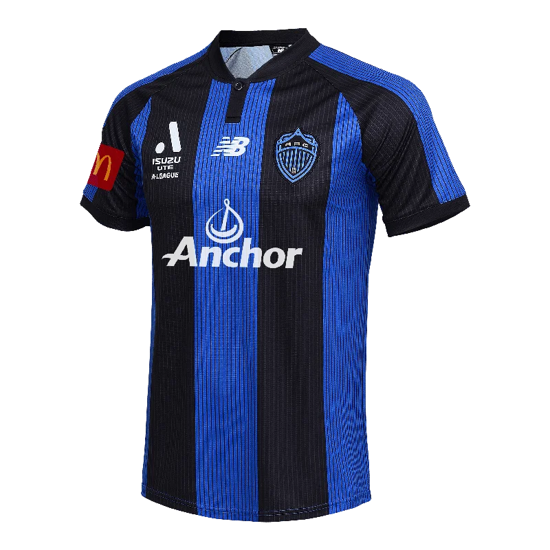 Soccer Jerseys with Elastic Waistband for Secure Fit-Auckland FC 24/25 Home Youth Jersey (AFC73508Y)