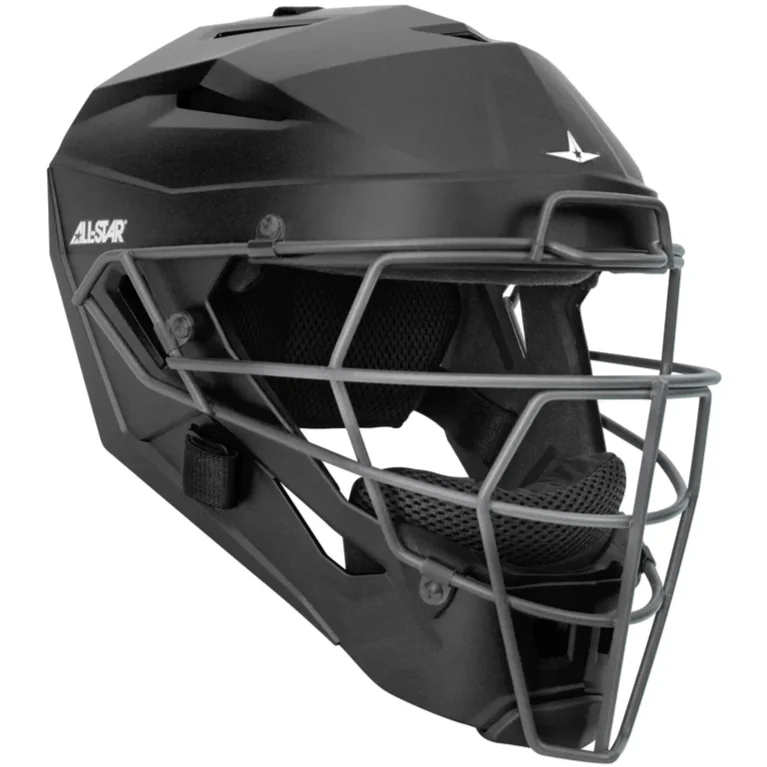 Durable Baseball Helmets for Long-Term Use-All Star MVP Pro Hockey Style Catcher's Helmet: MVP5