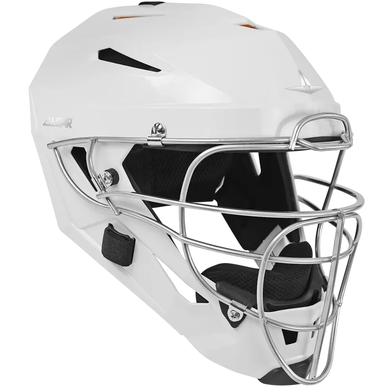 Baseball Helmets with Ventilation for Airflow-All Star PHX Paige Halstead MVP Pro Hockey Style Catcher's Helmet: MVP5-PHX