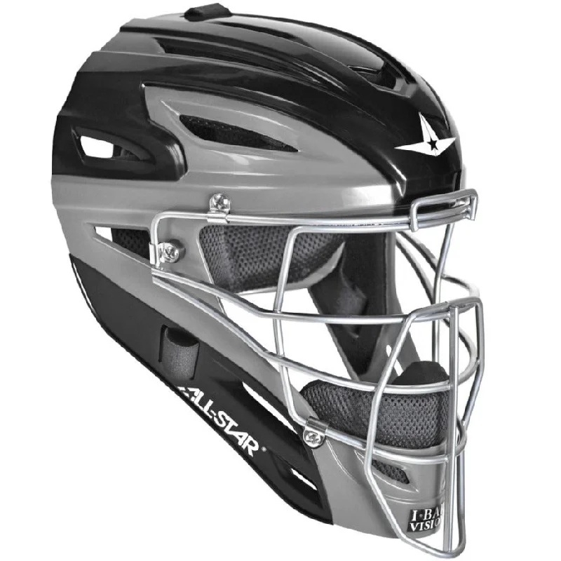 Lightweight Composite Baseball Helmets for Flexibility-All Star System7 Axis Hockey Style Catcher's Helmet: MVP2500 / MVP2510