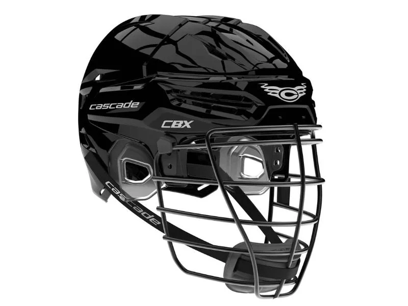 Baseball Helmets with Quick-Adjust Straps for Fit-Cascade CBX Box Lacrosse Helmet