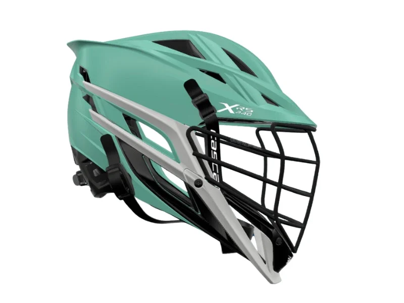 Baseball Helmets with Ventilation Channels for Cooling Effect-Cascade XRS Pro with Quikclips Field Lacrosse Helmet Seafoam