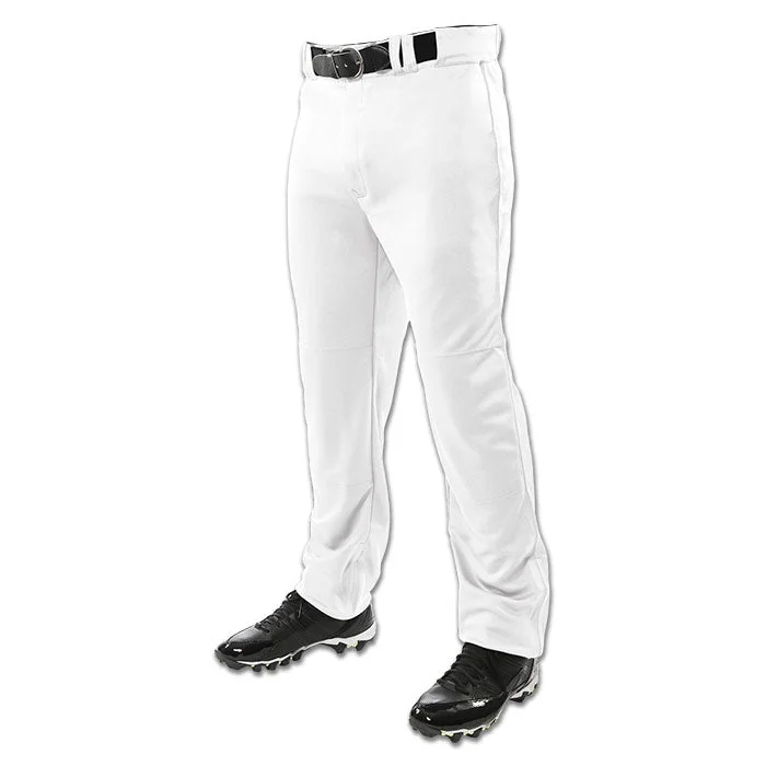 Baseball Pants with Stretchy Ankle Cuffs for Better Fit-Champro Sports Adult Triple Crown Open Bottom Baseball Pants: BP9UA