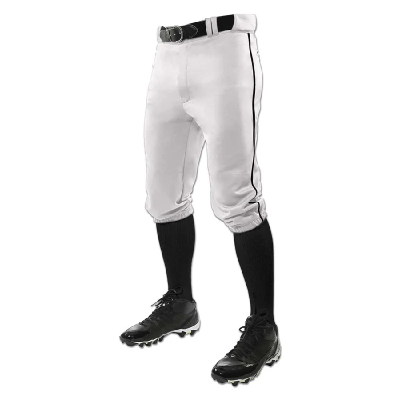 Baseball Pants with Reinforced Seat for Intense Sliding-Champro Sports Youth Triple Crown Knicker Baseball Pants with Piping: BP101Y