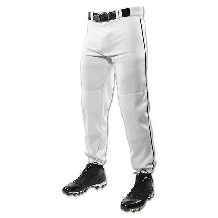 Baseball Pants with Color Block Design for Stylish Look-Champro Youth Triple Crown Classic Baseball Pants with Piping: BP91Y