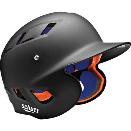 Baseball Helmets with Scratch-Resistant Surface for Durability-Schutt AiR 4.2 Matte Junior Batter's Helmet