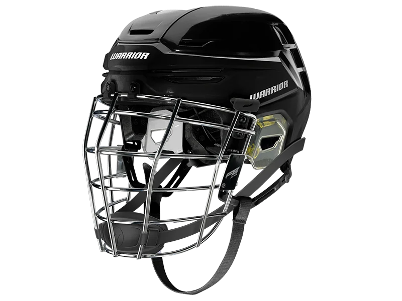 Baseball Helmets with Large Visors for Extra Protection-Warrior FatBoy Alpha Pro Combo Box Lacrosse Helmet